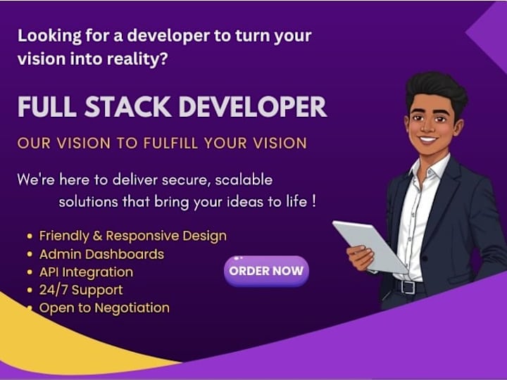 Cover image for Website development as Full Stack Web Developer