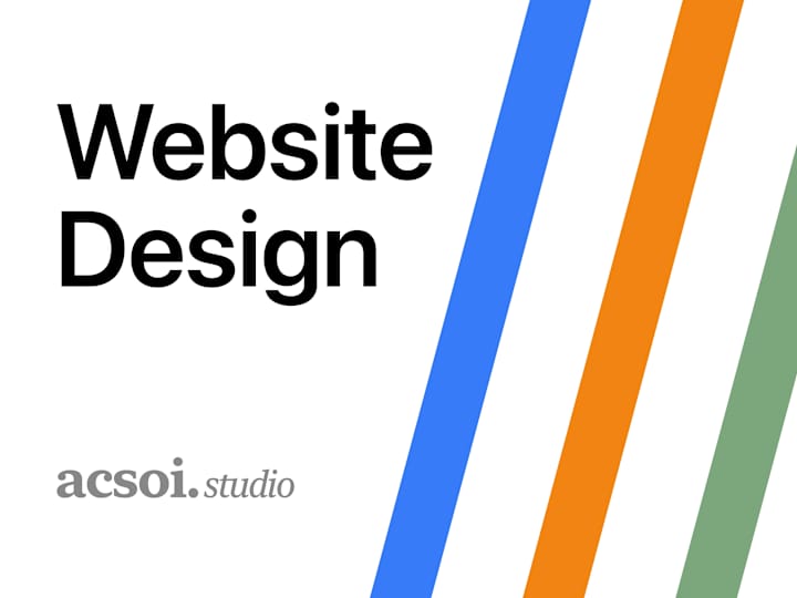 Cover image for I build and design beautiful, clean websites ✨