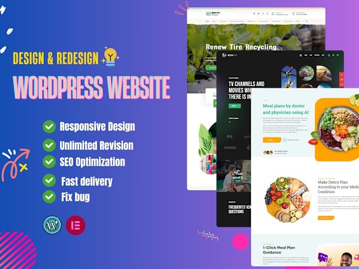 Cover image for Custom WordPress Websites: Stunning, Responsive, and Fast