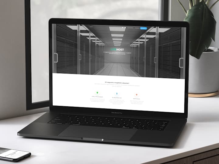 Cover image for 🧑🏻‍💻 VPS server hosting website in Bootstrap.