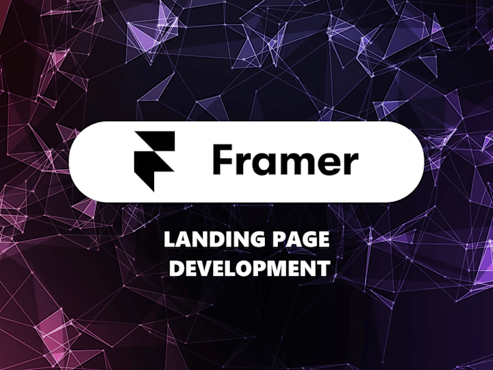 Cover image for Framer Landing Page development