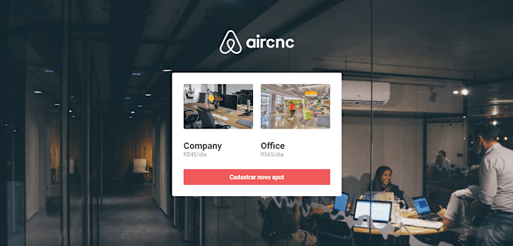 Cover image for AirCnC - React App