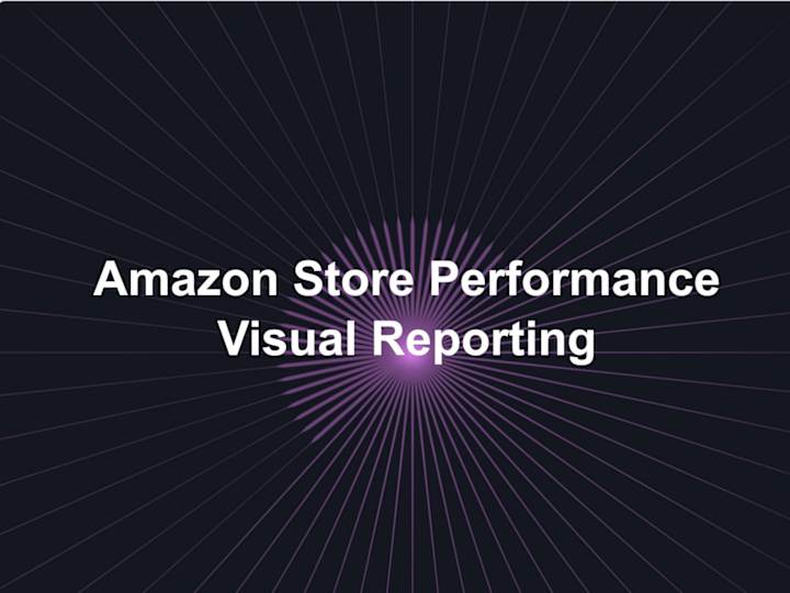 Cover image for Amazon Store Performance Analytics