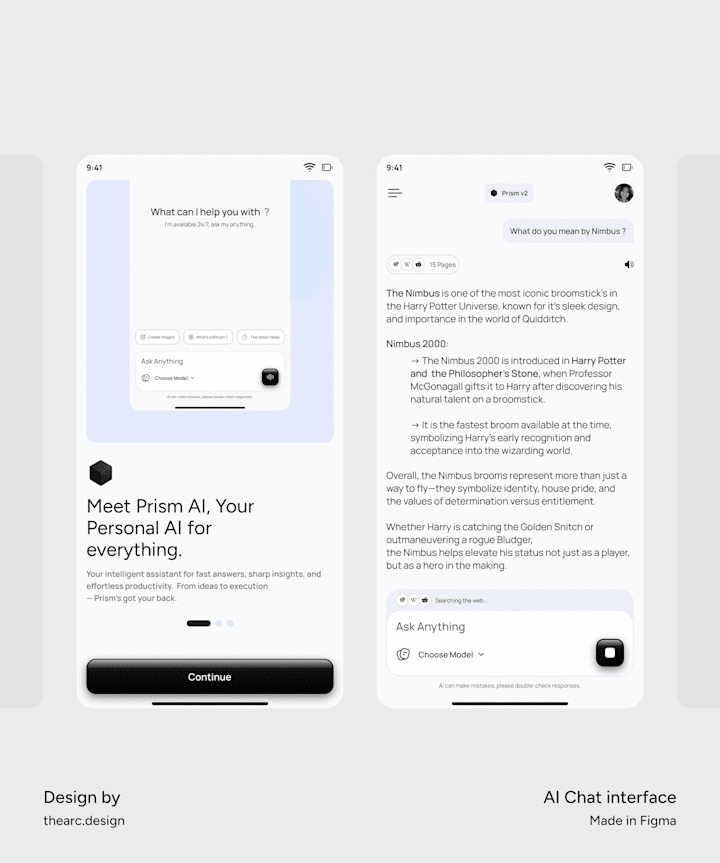 Cover image for LLM-based Chat Interface Design for Prism AI