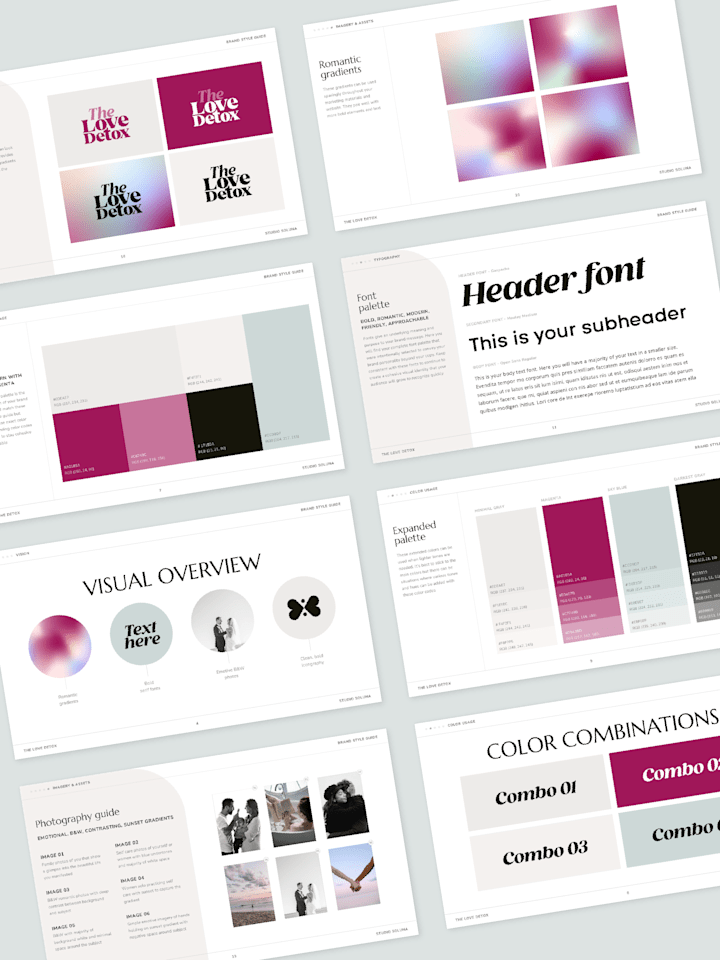 Cover image for The Love Detox Brand Identity + Website Design