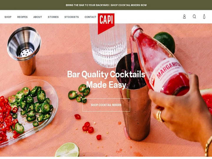 Cover image for CAPI | Award-winning Australian sparkling mineral water