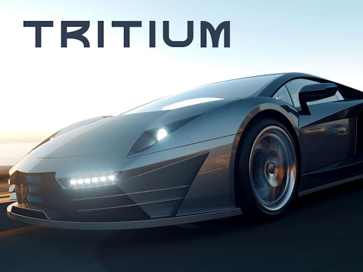 Cover image for Tritium Supercar Brand Identity