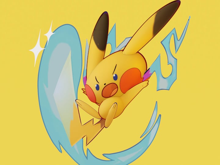Cover image for Pikachu- 3D Model