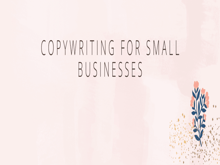 Cover image for COPYWRITING FOR SMALL BUSINESSES