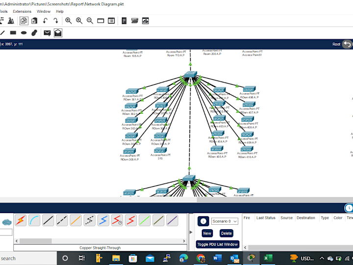 Cover image for Network Diagram Project
