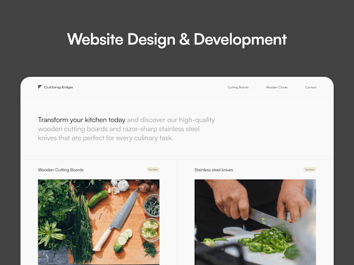 Cover image for Website Design & Development 🪄