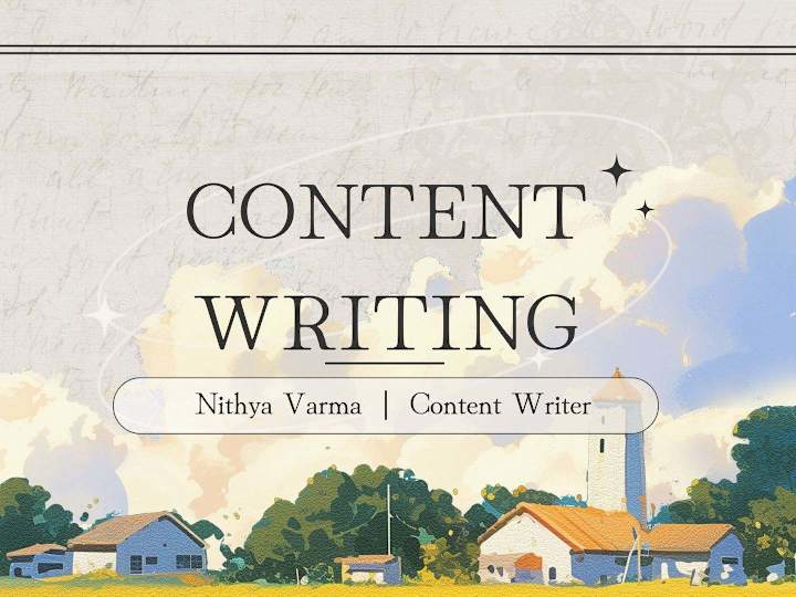 Cover image for Content writing for blogs, reports, copies and more