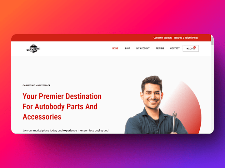 Cover image for Your Premier Marketplace for Autobody Parts and Accessories