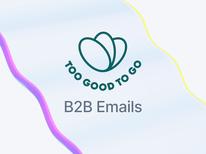 Cover image for B2B Email Examples: Too Good To Go