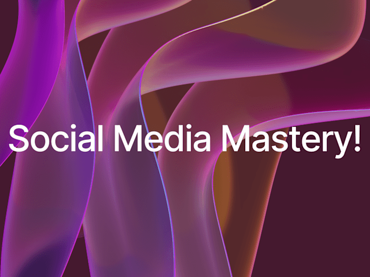 Cover image for Maximize Brand Presence: Social Media Mastery!