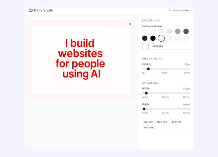 Cover image for Screely Alternative for Website Mockups