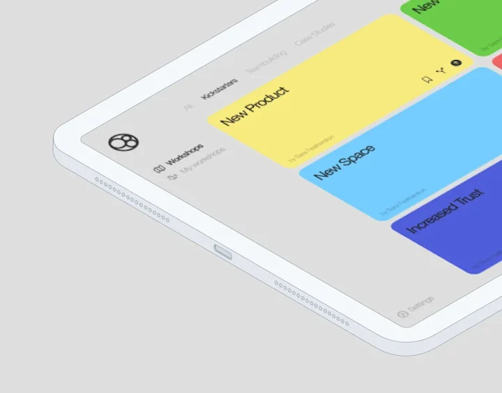 Cover image for workshop app / UI