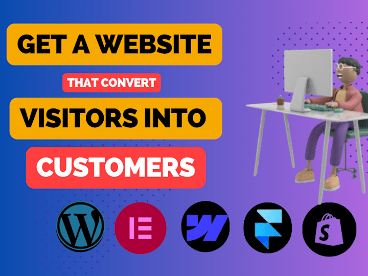 Cover image for Wordpress Website Design To Convert Visitors Into Customers