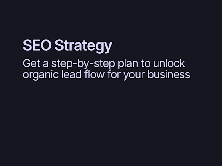 Cover image for I'll Build You a One-Time SEO Strategy