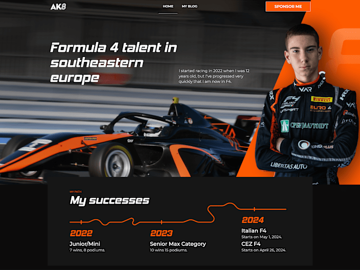 Cover image for F4 driver website