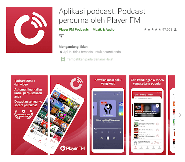 Cover image for Player FM Malay Translation 