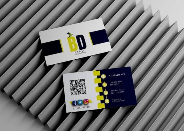 Cover image for I will design invoice, stationery business card or visiting card