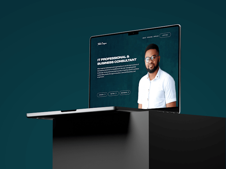 Cover image for Micheal Oragwa - Framer Portfolio Website