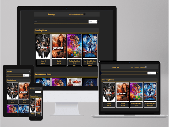 Cover image for Recommended Shows