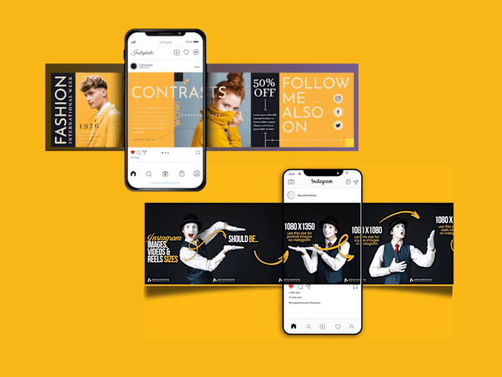 Cover image for INSTAGRAM CAROUSEL post for your Business