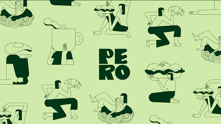 Cover image for PERO - Cafe Branding & Packaging :: Behance