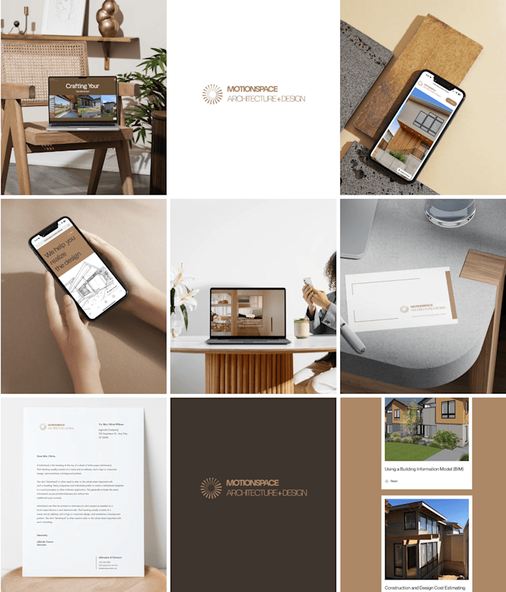 Cover image for MotionSpace Architecture | Logo & Website Design