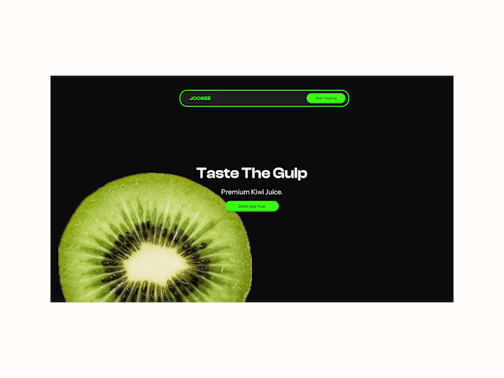 Cover image for Joosee - Premium Kiwi Juice