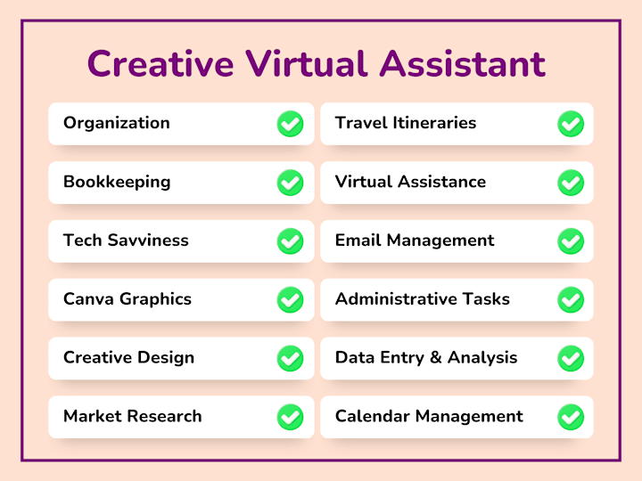 Cover image for Creative Virtual Assistant