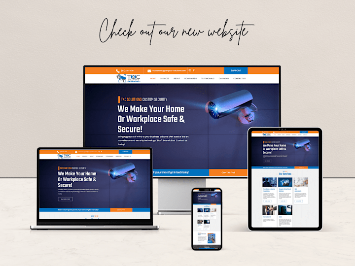 Cover image for Cyber Security -Website Design & Development