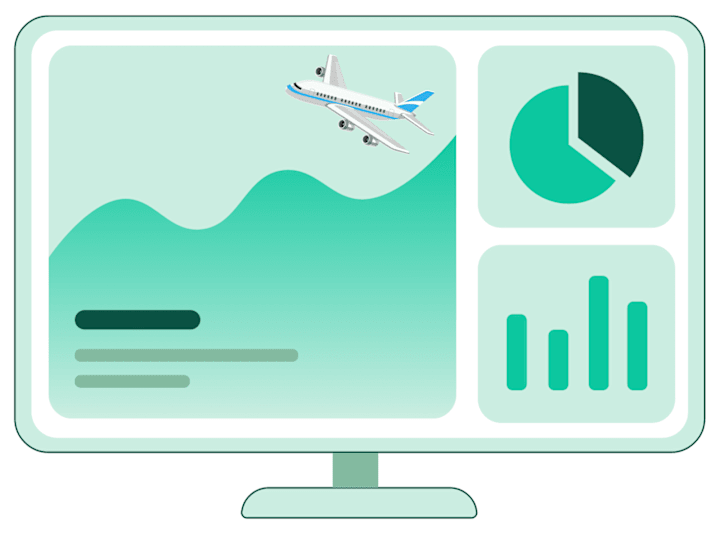 Cover image for Airline: Research & Redesign Customer Dashboard