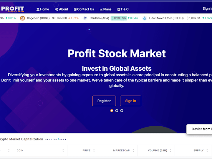 Cover image for Pro Stock Market