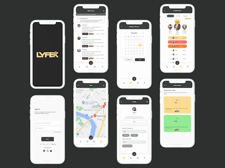 Cover image for Social Workout Planner App