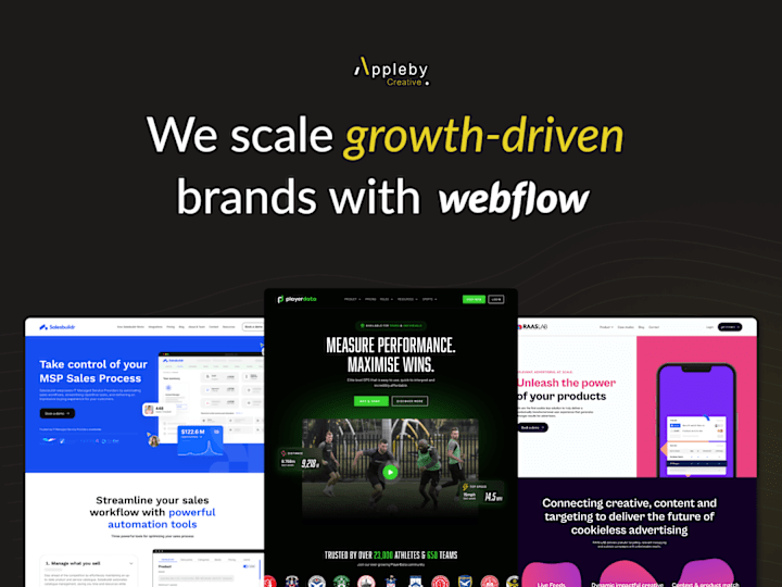 Cover image for Hand crafted Webflow website