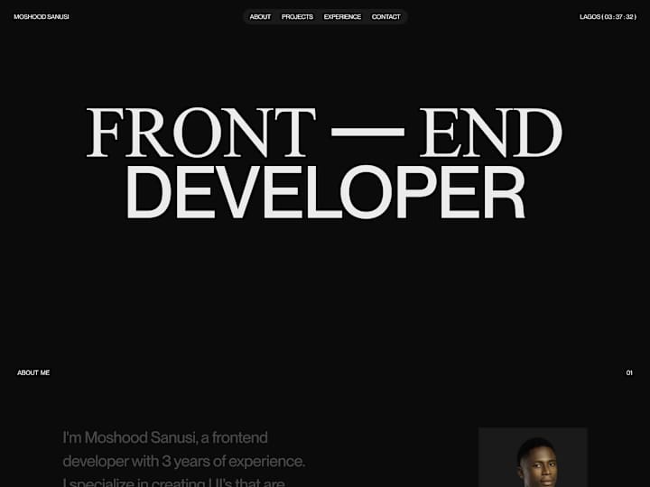 Cover image for Moshood
