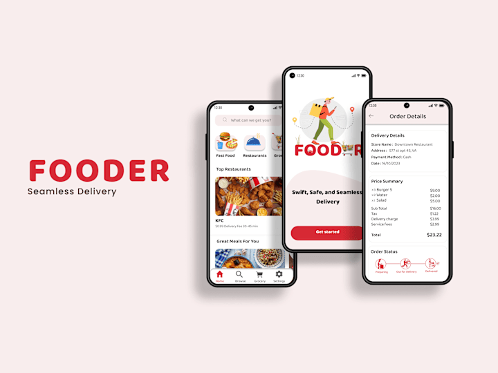Cover image for Fooder express app
