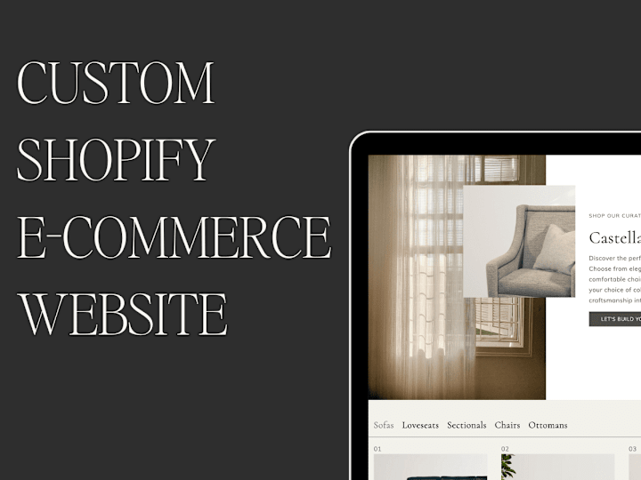 Cover image for Shopify E-commerce Website Design + Development