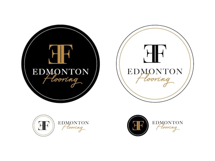 Cover image for Edmonton Flooring - Logo design and Branding materials