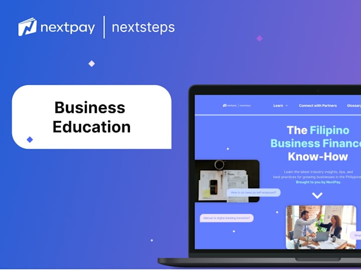 Cover image for Enhancing an education content wesbite for NextPay