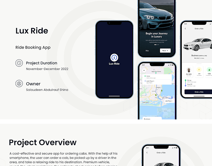 Cover image for Lux Ride | Images :: Behance