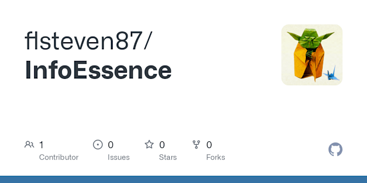 Cover image for flsteven87/InfoEssence
