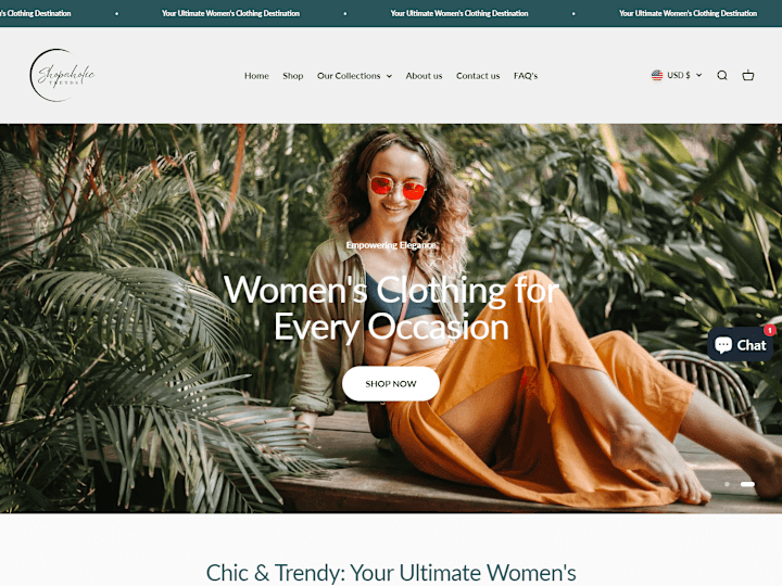 Cover image for Shopaholic Trends: Women’s Sportswear, Dresses, Jumpsuits, Slee…