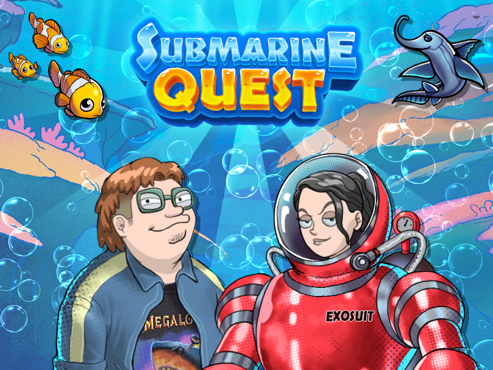 Cover image for Submarine Quest Game Creative Design