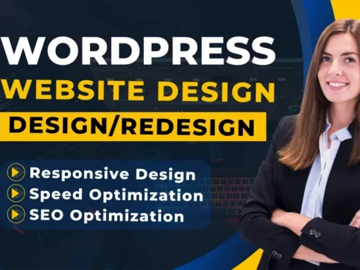 Cover image for I will design responsive wordpress website for your business