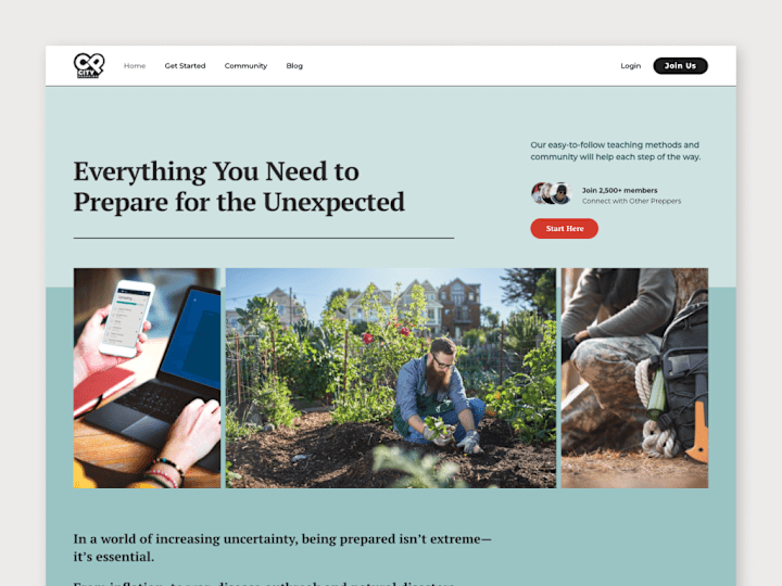 Cover image for City Prepping — Website Redesign | WordPress + Elementor