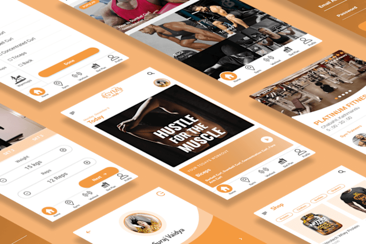 Cover image for Gymhubb Mobile and web application